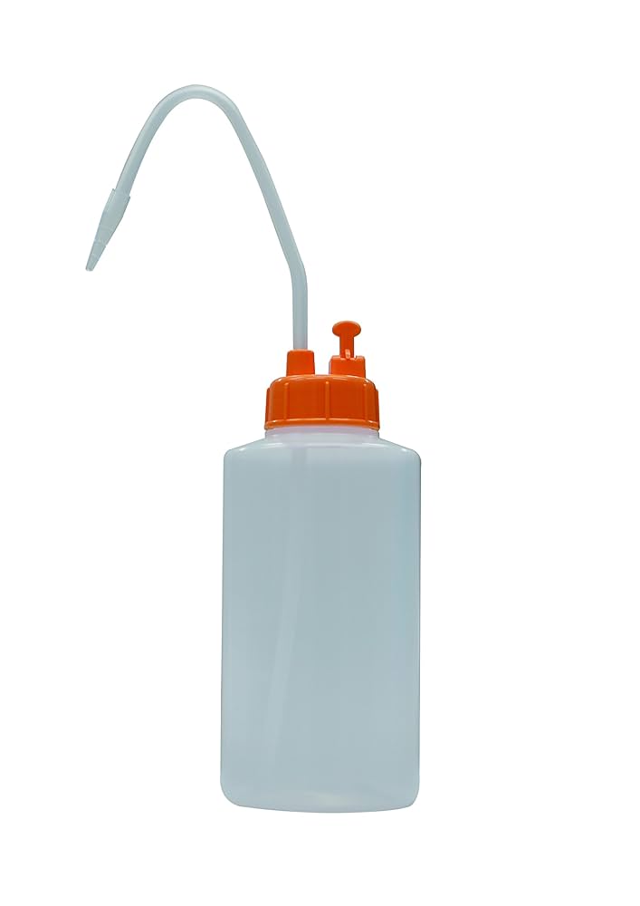 【①】　ボトル Amazon | 安元化成 NT洗浄瓶 カラーキャップB型(コック付) 500ml
